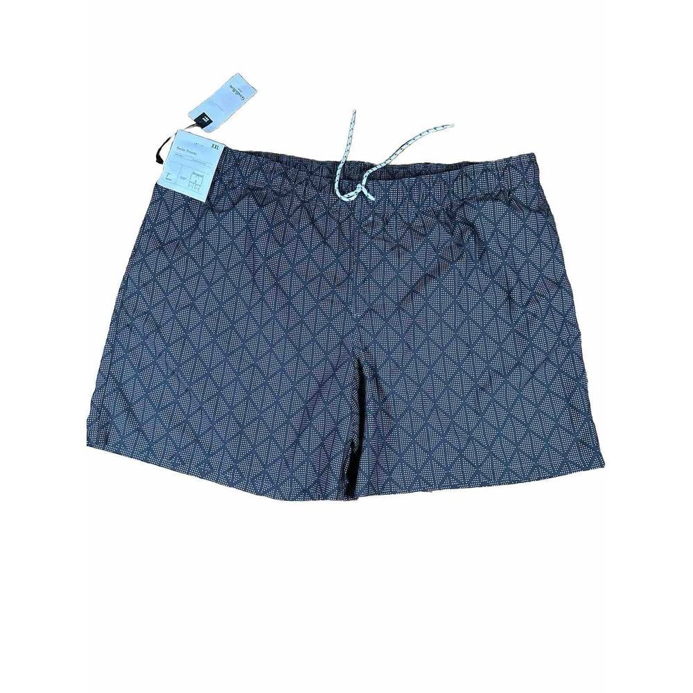 Goodfellow & Co Men's Swim Shorts Blue Grid Color Size‎ XXL